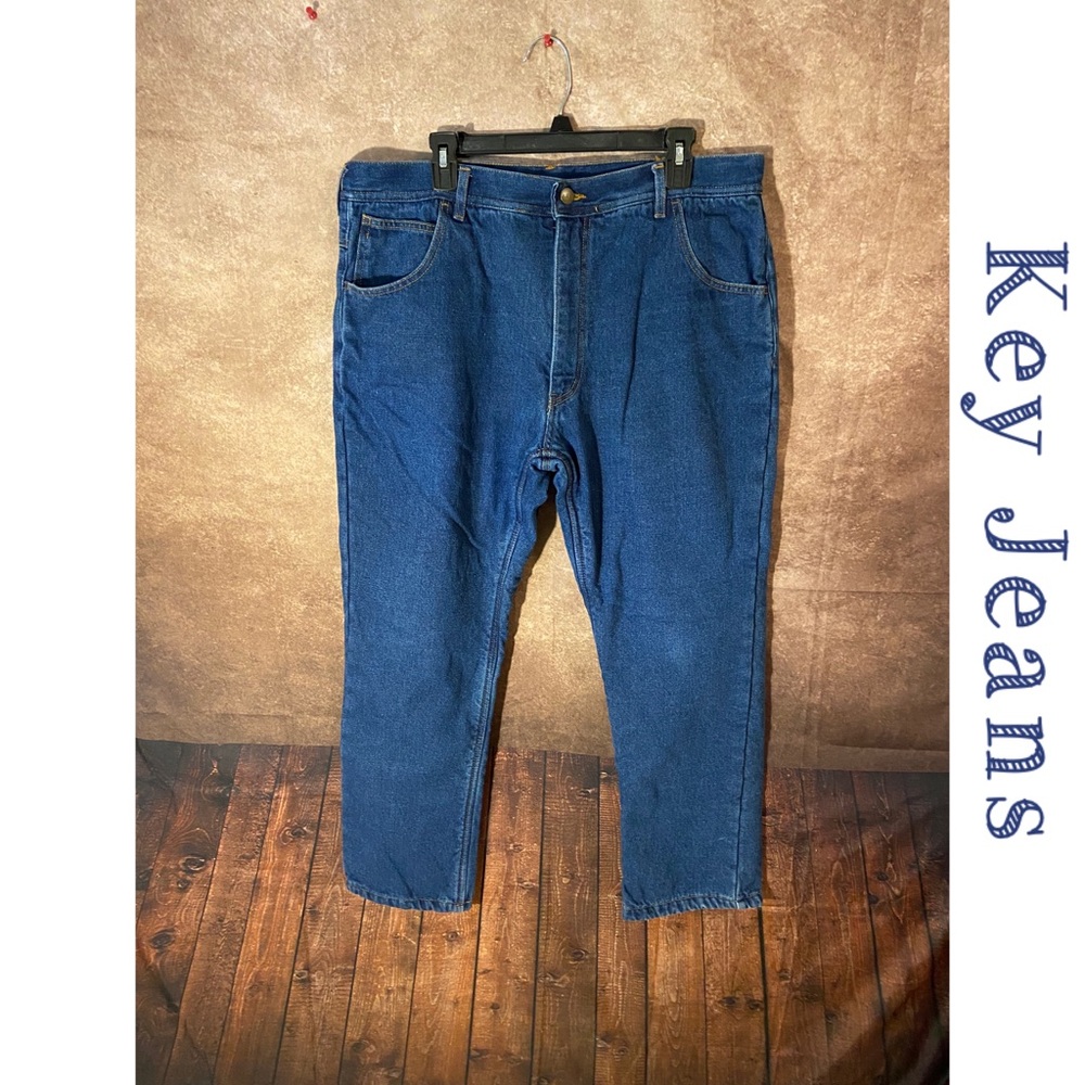 Key Fleece-Lined Jeans Men's size 40x30-EUC